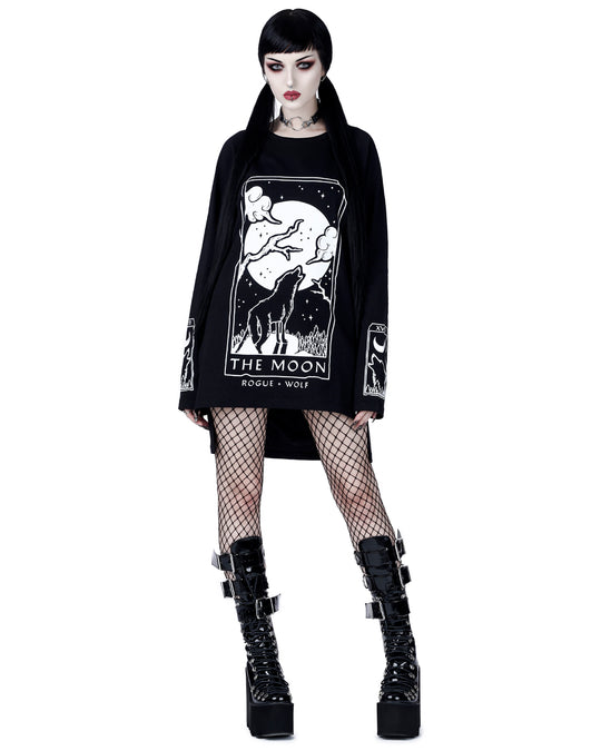 Moon Tarot Long Sleeve Tee