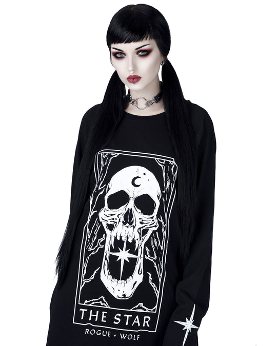 Star Tarot Long Sleeve Tee