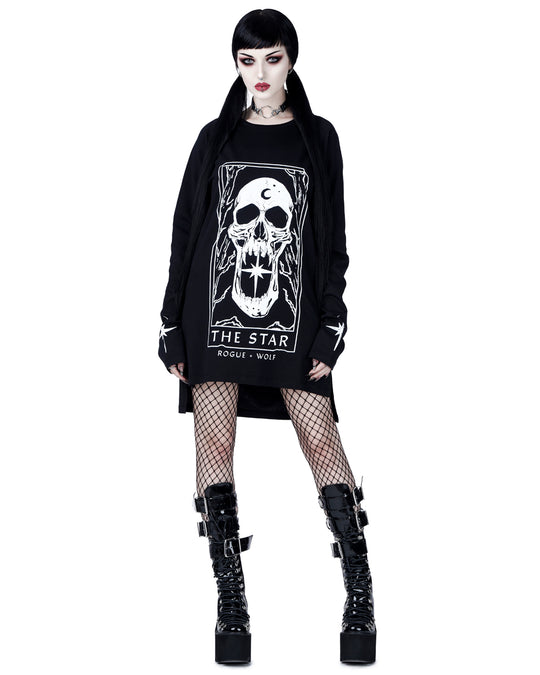 Star Tarot Long Sleeve Tee