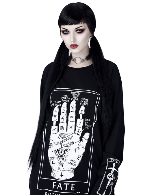 Fate Tarot Long Sleeve Tee