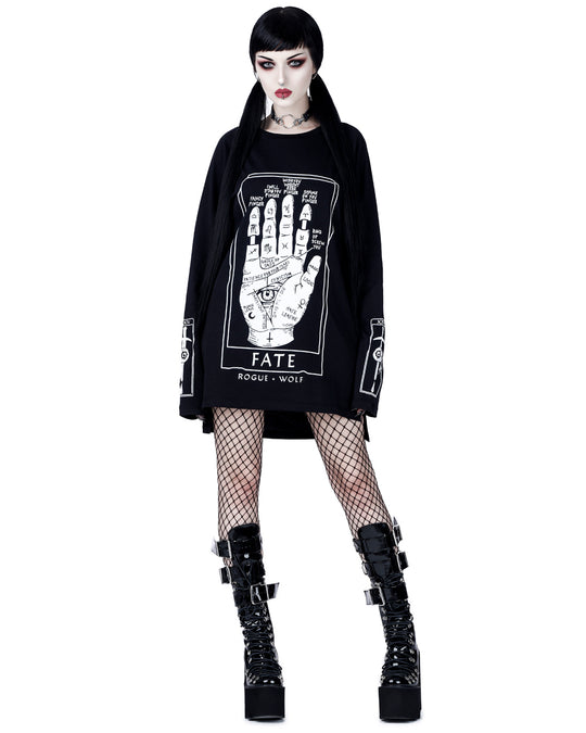 Fate Tarot Long Sleeve Tee