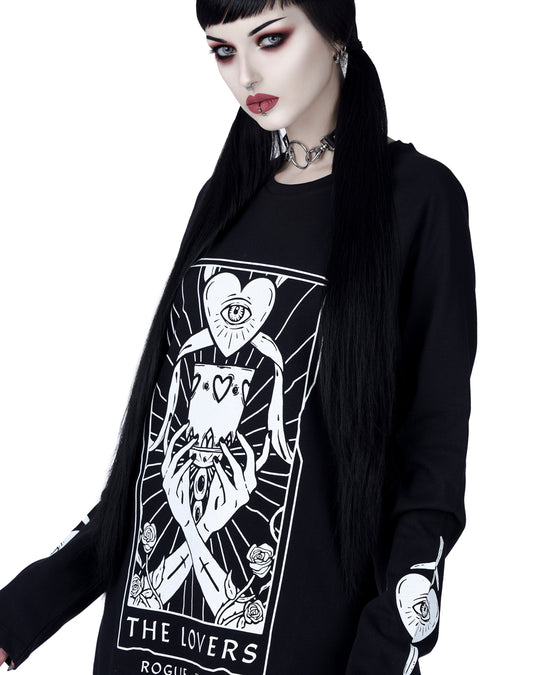 Lovers Tarot Long Sleeve Tee