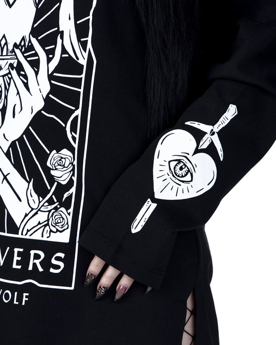 Lovers Tarot Long Sleeve Tee