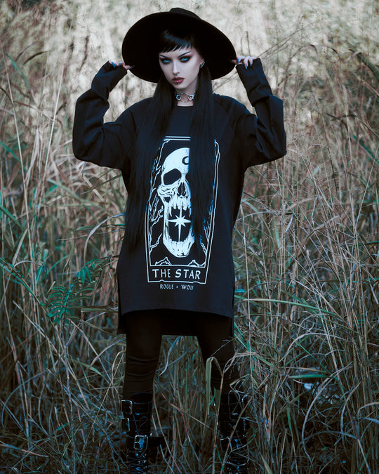 Star Tarot Long Sleeve Tee