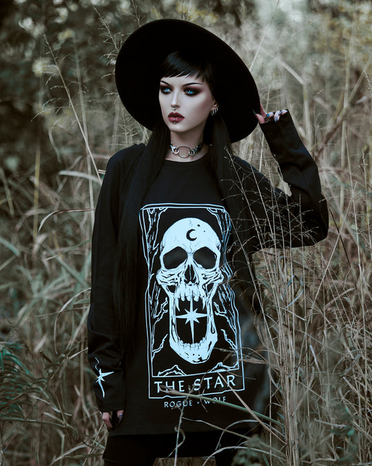 Star Tarot Long Sleeve Tee