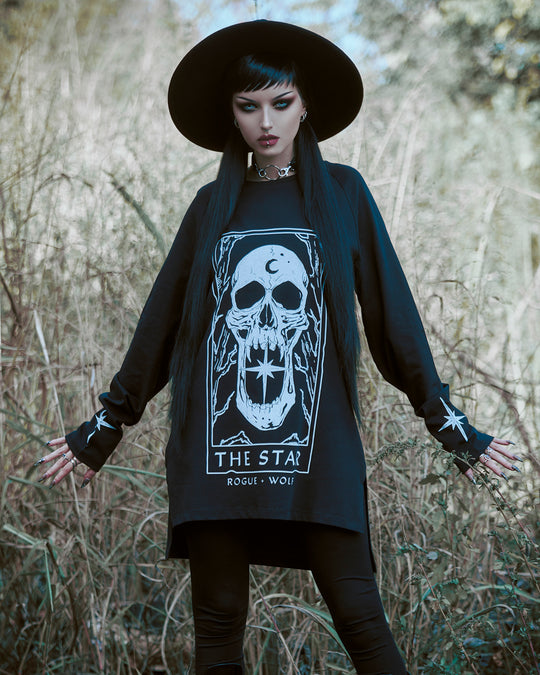 Star Tarot Long Sleeve Tee