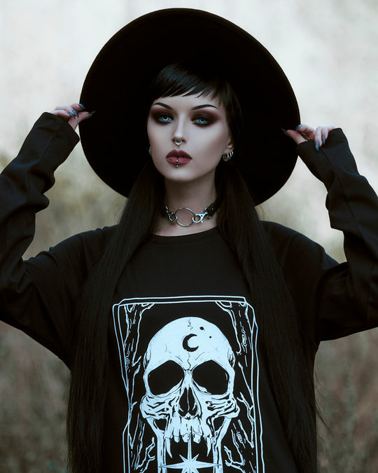 Star Tarot Long Sleeve Tee