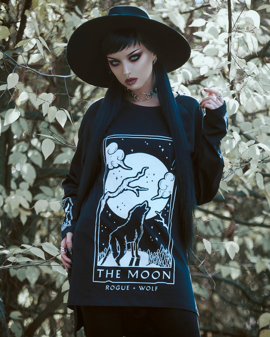 Moon Tarot Long Sleeve Tee