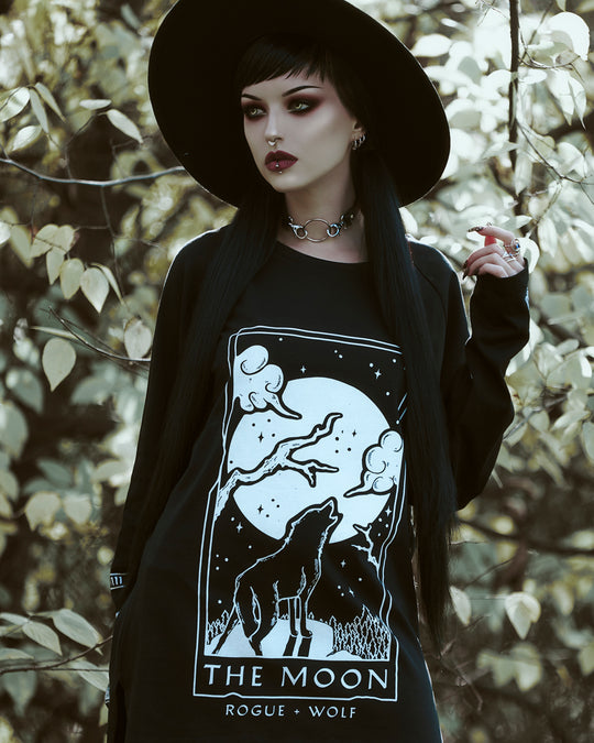 Moon Tarot Long Sleeve Tee