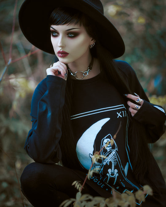 Death Tarot Long Sleeve Tee