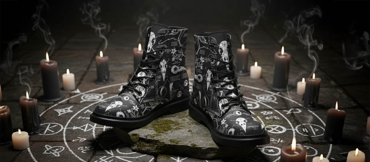 Witchy Occult Footwear