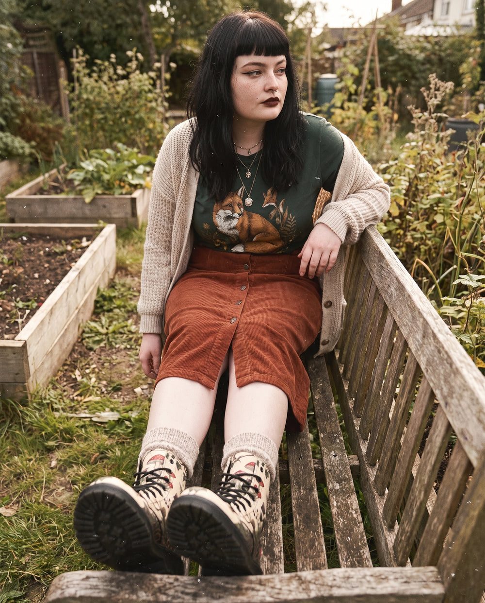 Mossy Marvel Boots worn