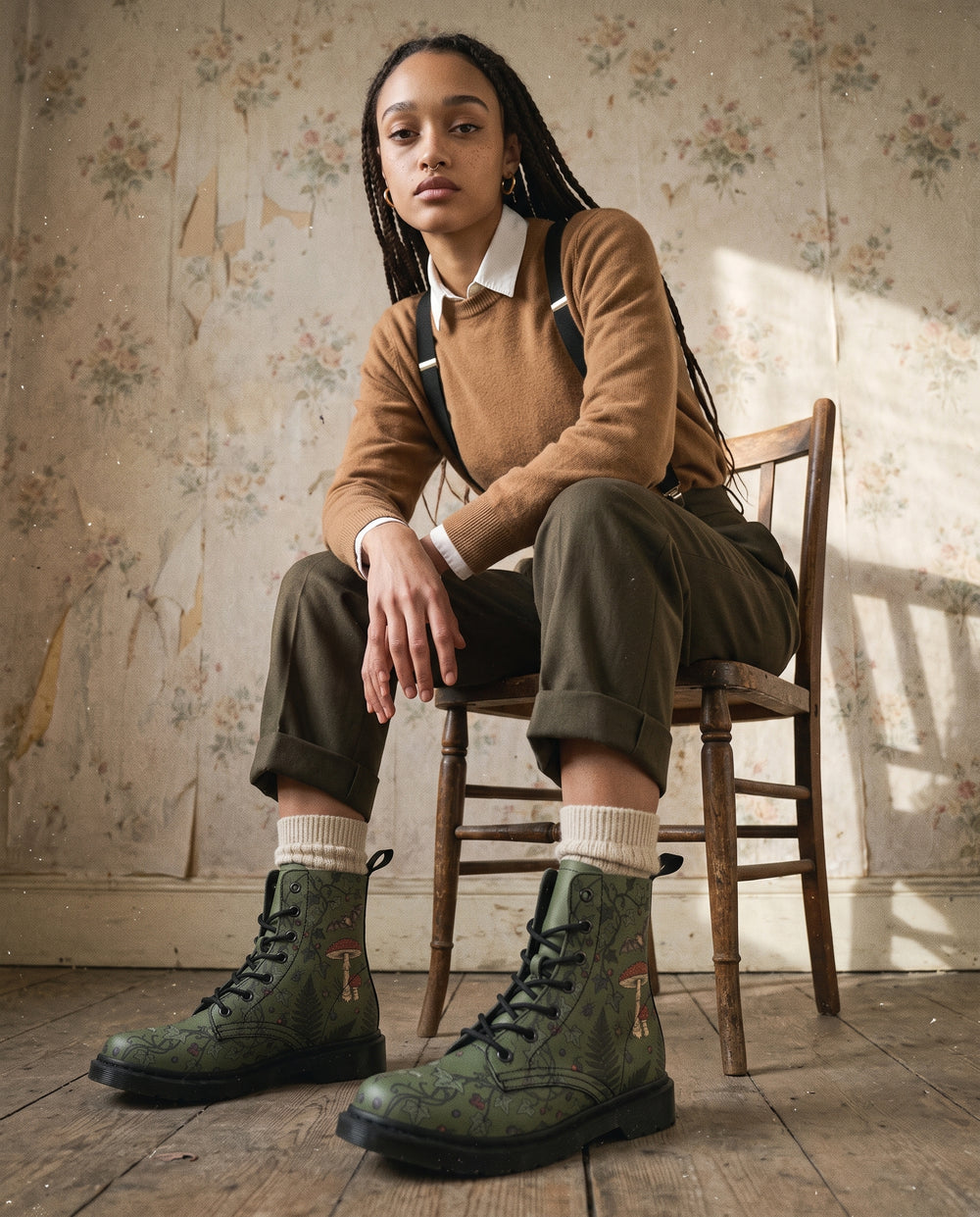 Ivy Tangle Boots worn
