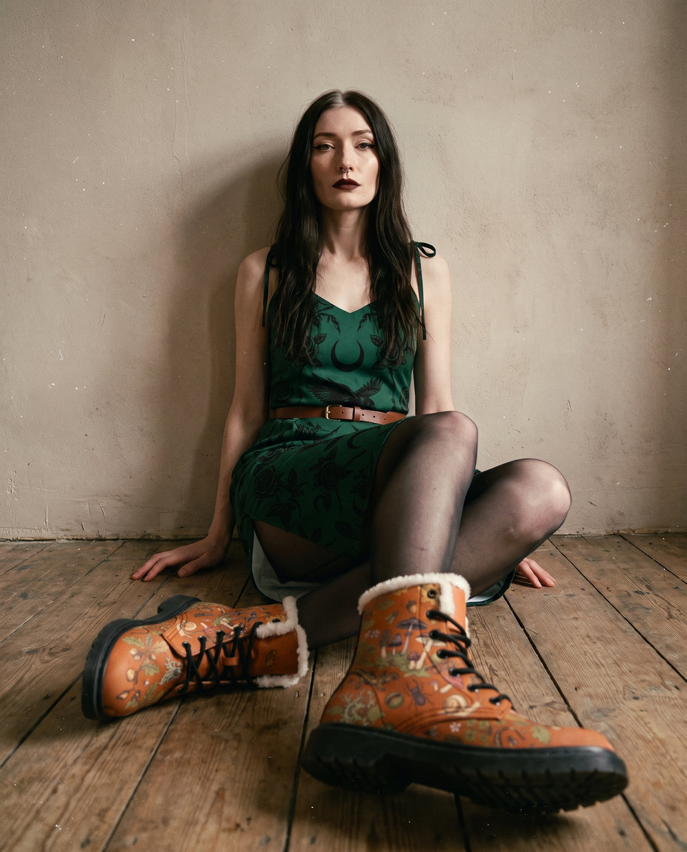 Salamander Gaze Winter Boots worn