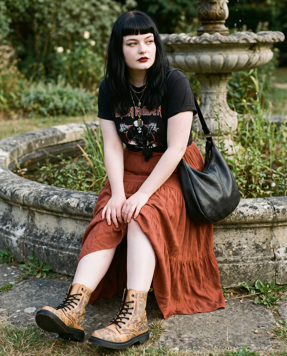 Bitter Berry Boots worn
