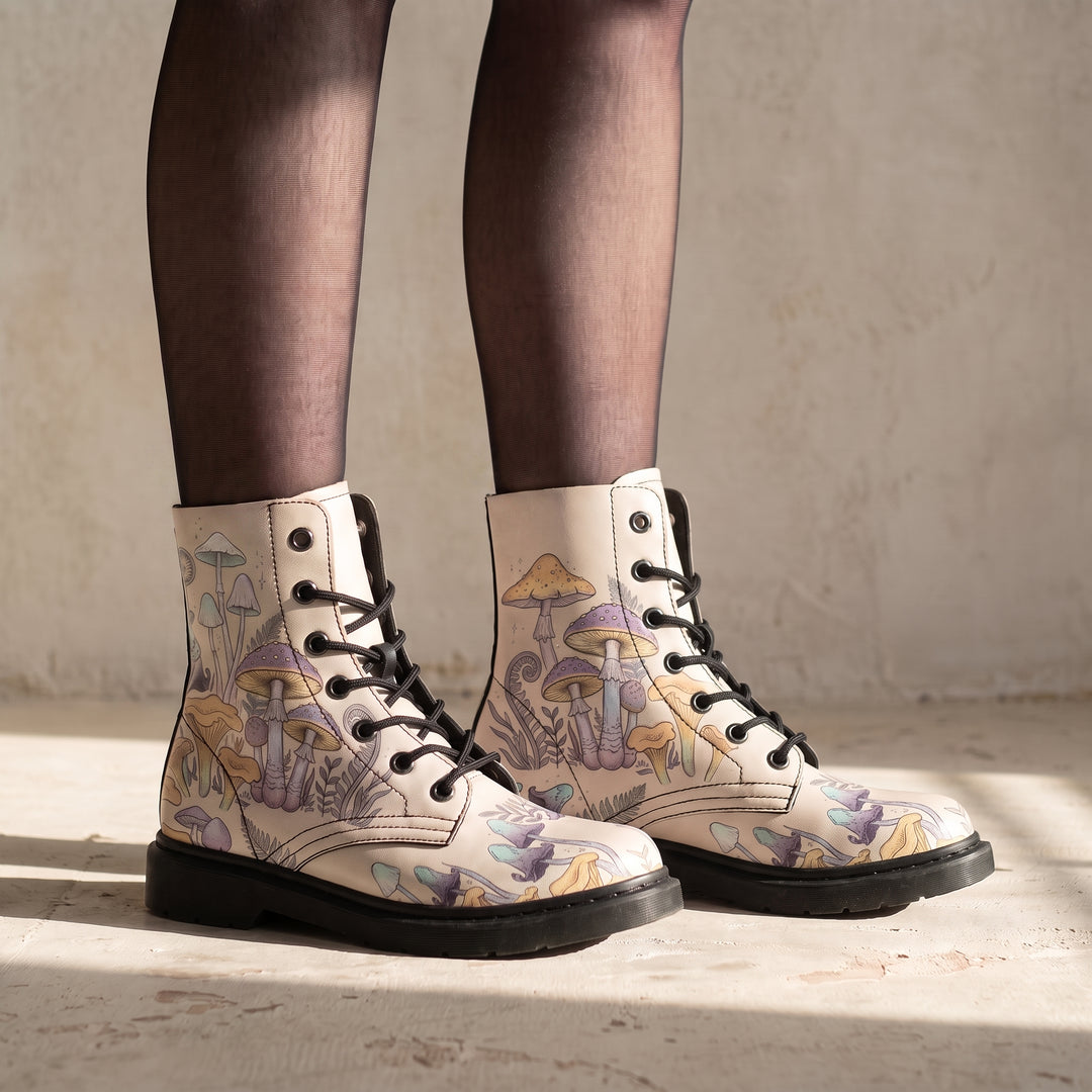 Witching Spores Boots worn, hard light