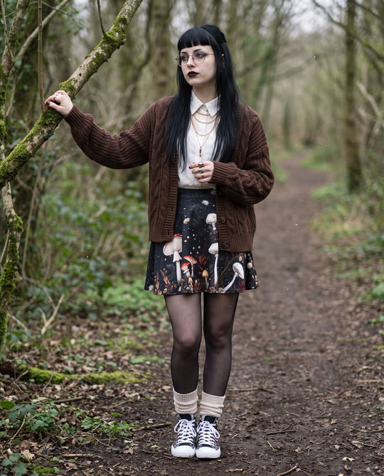 Faery Fungi Skater Skirt