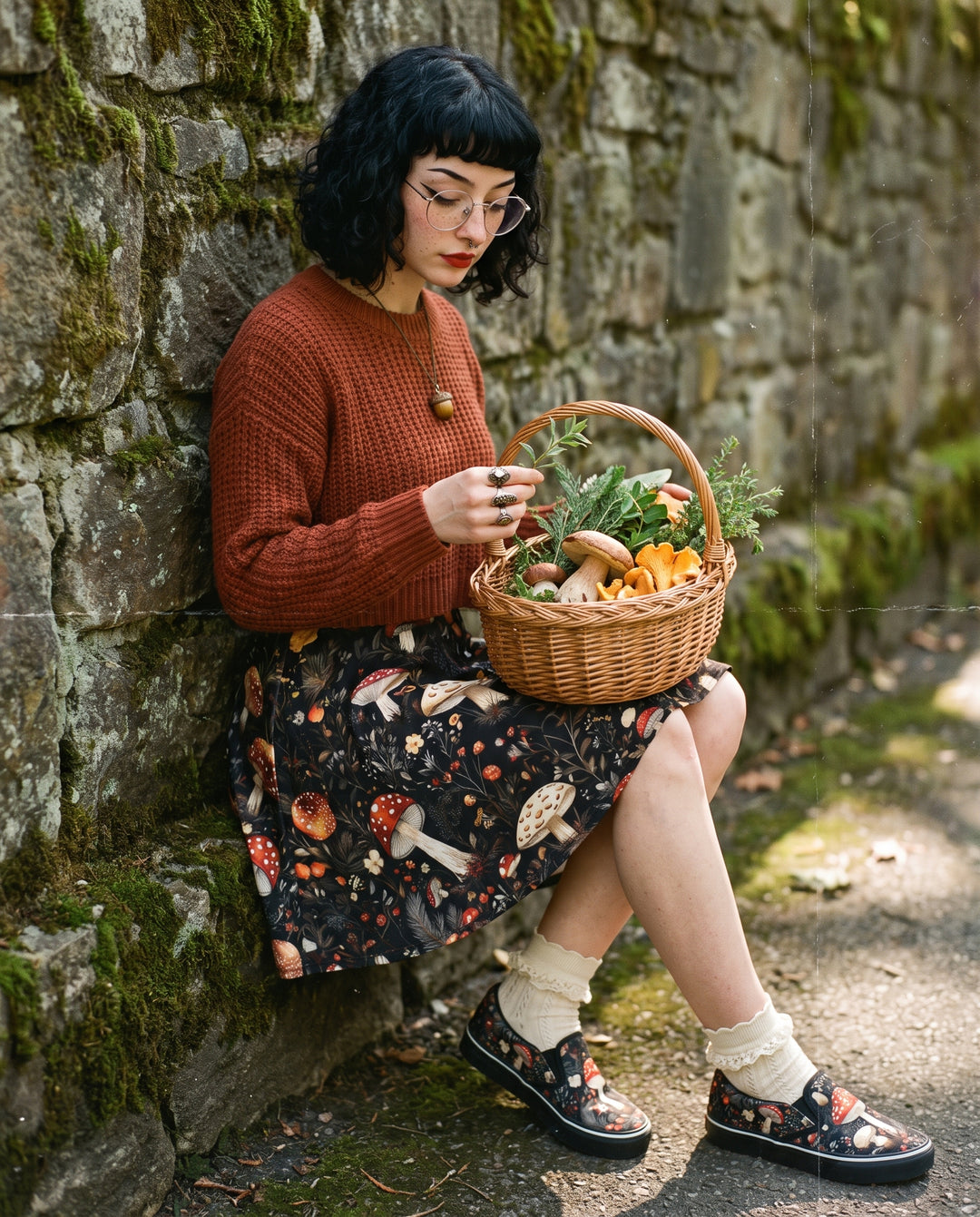 Amanita Skater Skirt