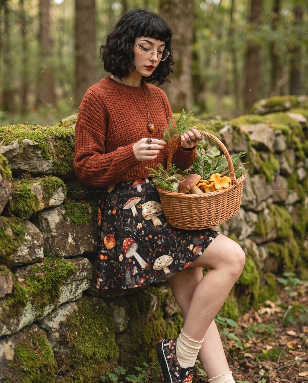 Amanita Skater Skirt