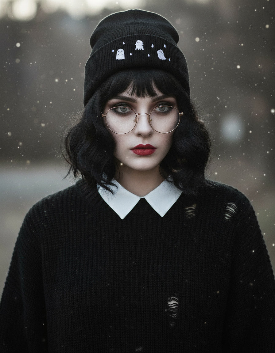 Ghost Party Beanie
