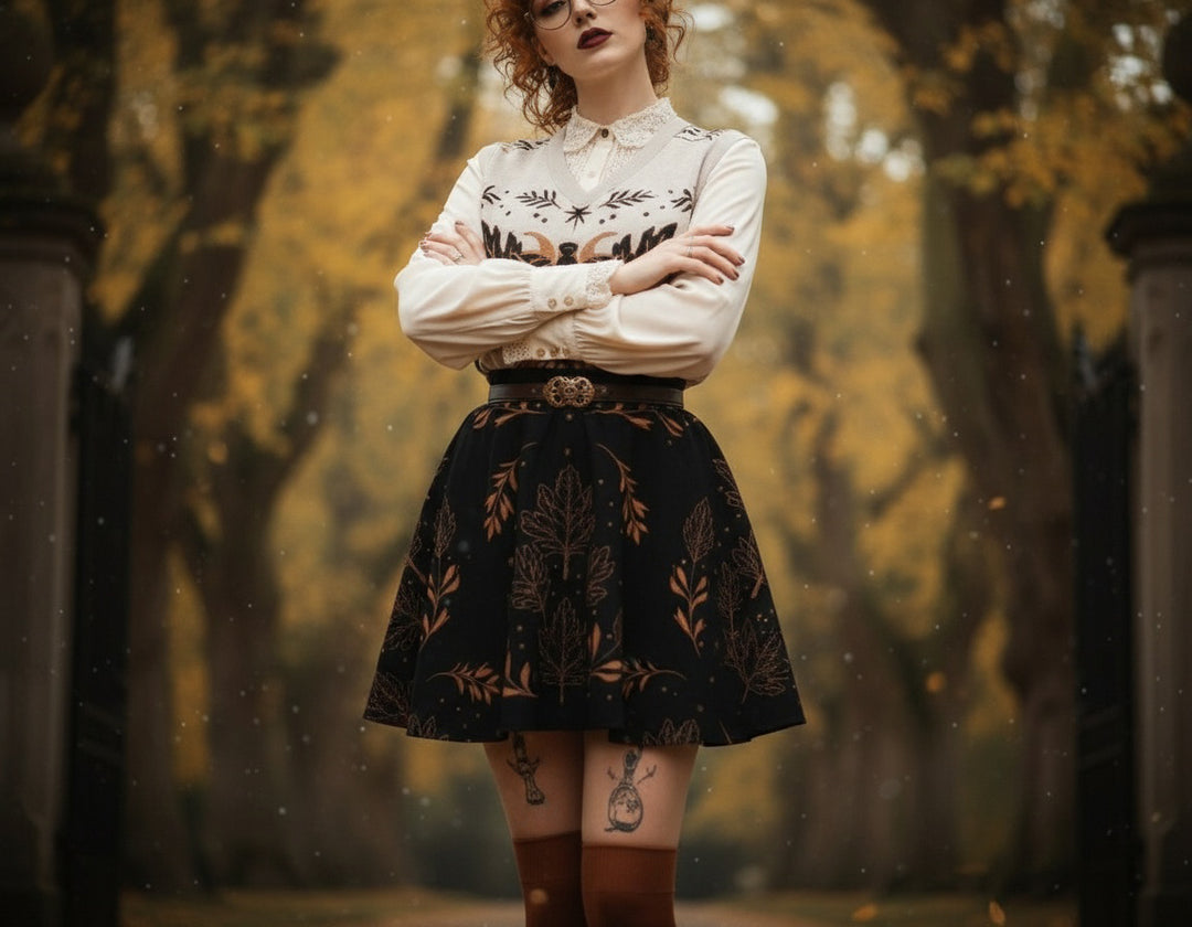 Autumnalis Skater Skirt