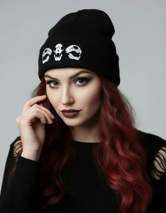 Cat Study Beanie