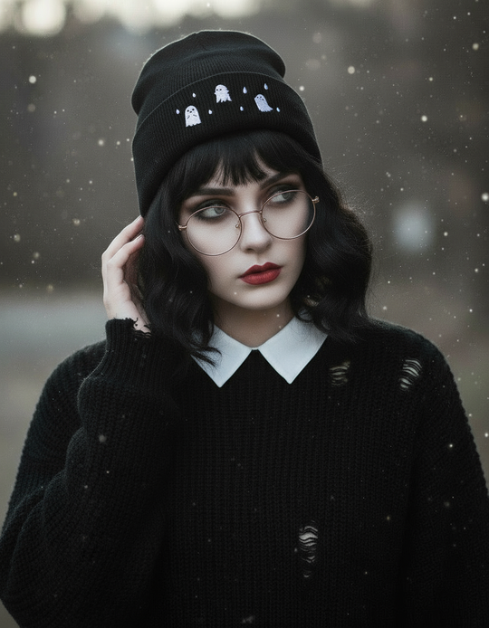 Ghost Party Beanie
