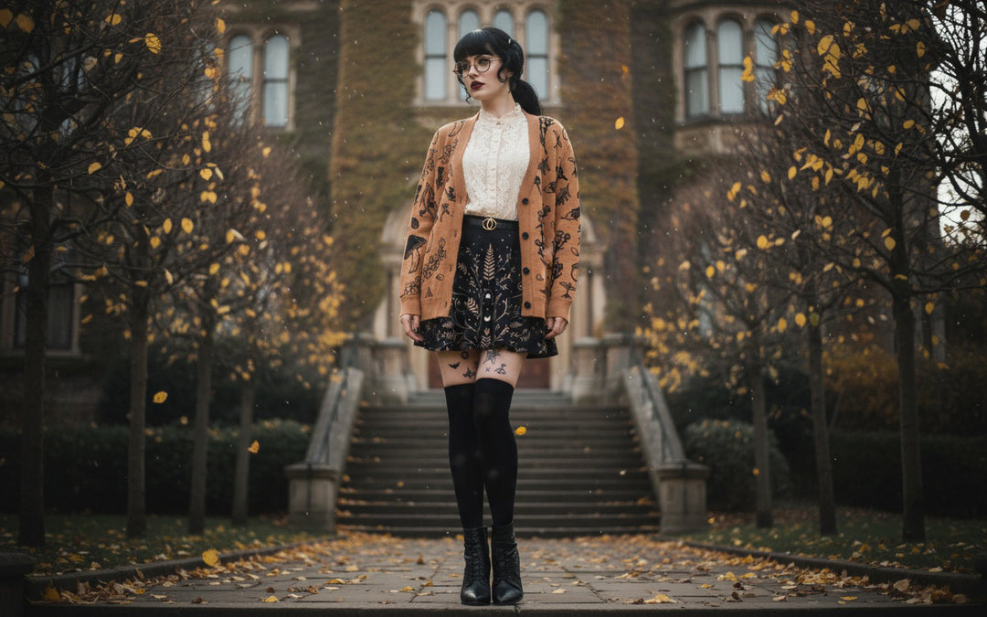 Ochre Herbology Knitted Cardigan