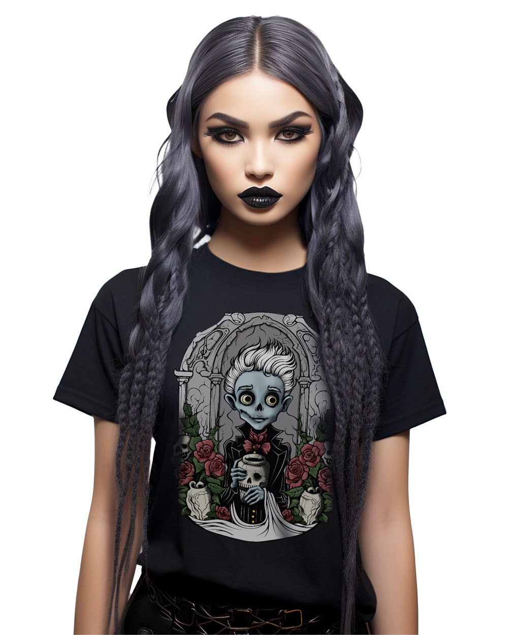 Alfred the DCLXVI Tee - Alt Goth Halloween T-Shirt Dark Academia Witchy Vegan Fashion Unisex
