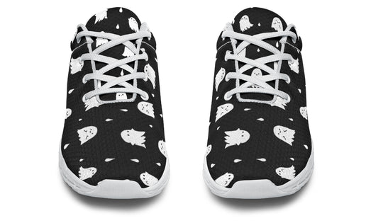 Ghost Party Athletic Sneakers - Running Shoes Gothic Cute Workout Exercise Sports Walking Shoes