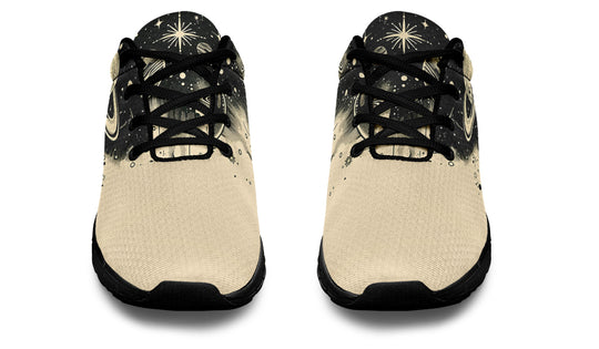 Starwalker Athletic Sneakers - Vegan Athletic Shoes Running Walking Workout Gothic Streetwear