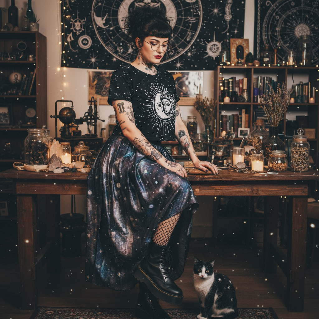 Astral Short Sleeve Crop Top