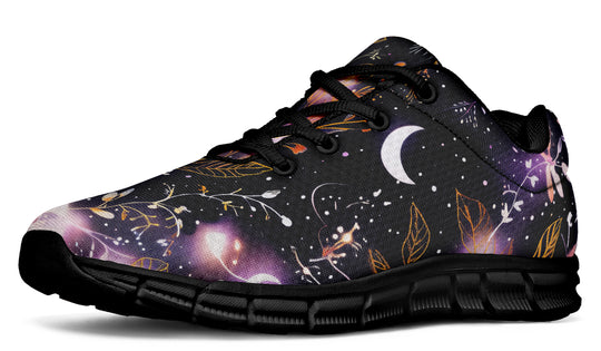 Cosmic Petals Athletic Sneakers - Light Breathable and Comfortable Sports Shoes with Anti-Slip Soles