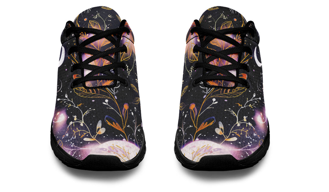 Cosmic Petals Athletic Sneakers - Light Breathable and Comfortable Sports Shoes with Anti-Slip Soles