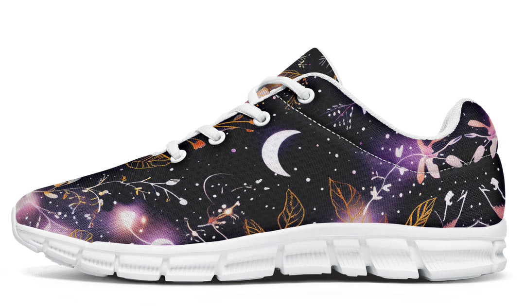 Cosmic Petals Athletic Sneakers - Light Breathable and Comfortable Sports Shoes with Anti-Slip Soles