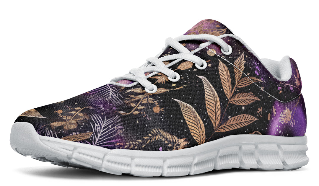 Galactic Bloom Athletic Sneakers - Light Breathable and Comfortable Sports Shoes with Anti-Slip Soles