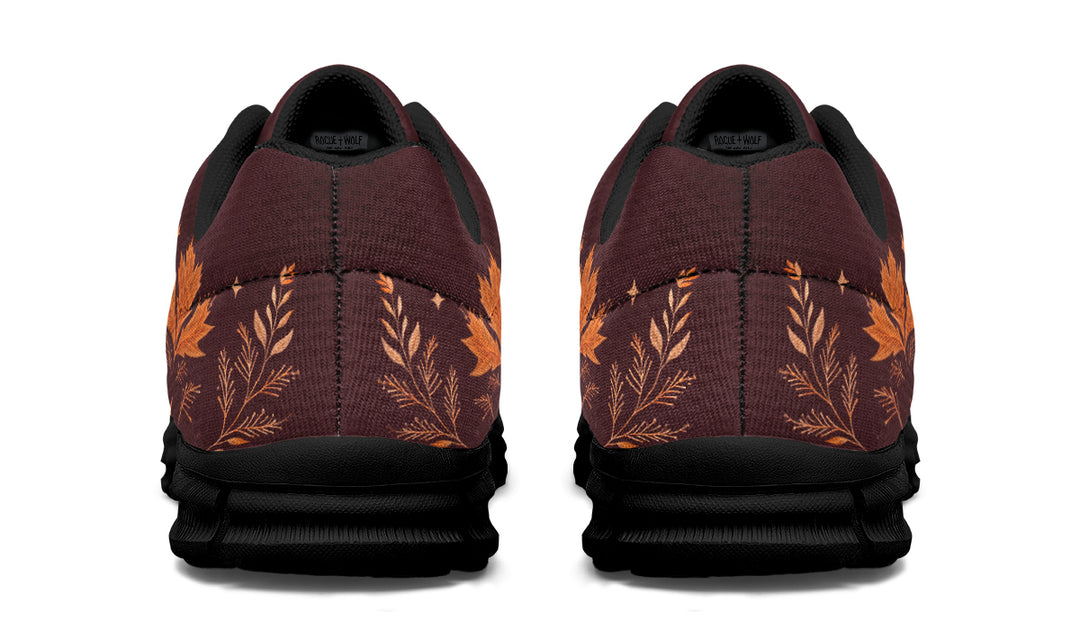 Oxblood Autumnalis Athletic Sneakers