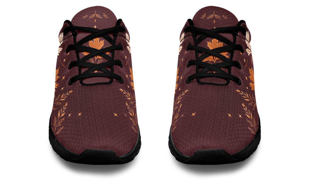 Oxblood Autumnalis Athletic Sneakers