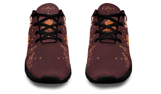 Oxblood Autumnalis Athletic Sneakers