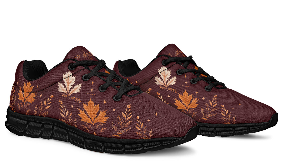 Oxblood Autumnalis Athletic Sneakers