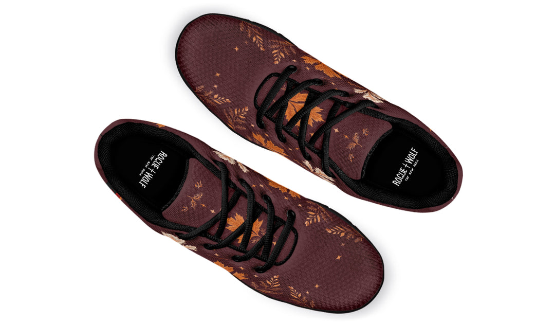 Oxblood Autumnalis Athletic Sneakers