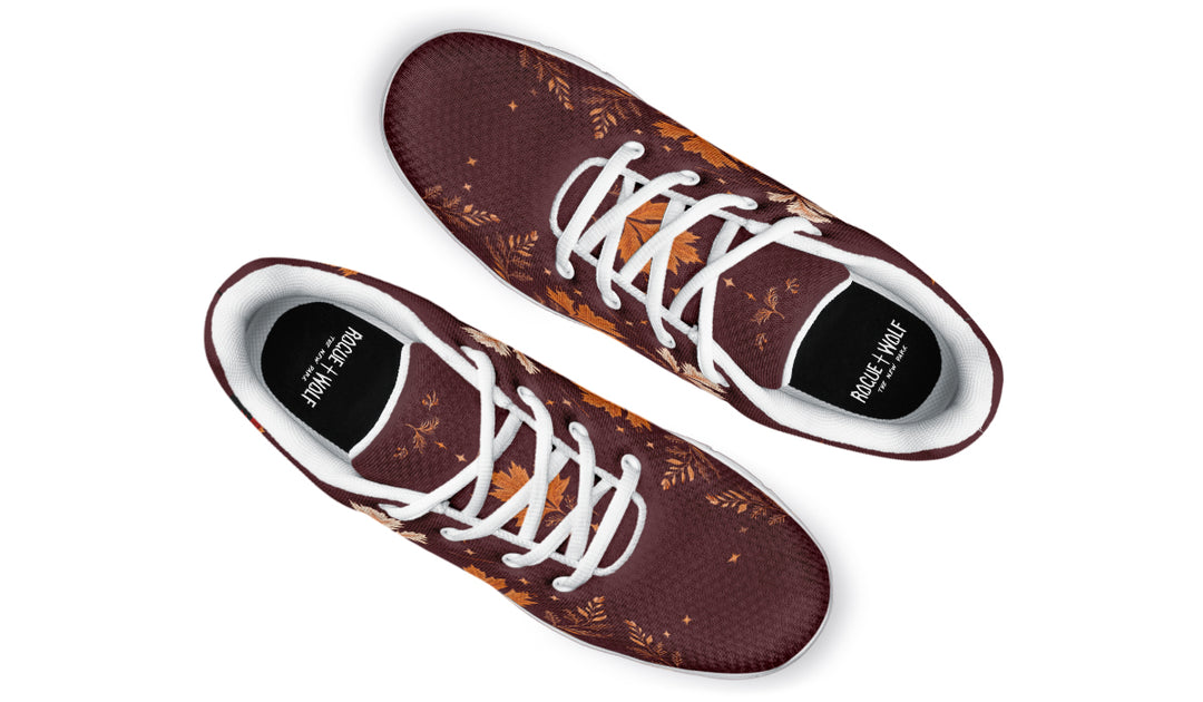 Oxblood Autumnalis Athletic Sneakers