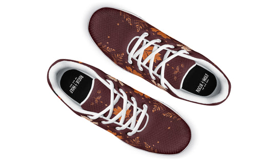 Oxblood Autumnalis Athletic Sneakers
