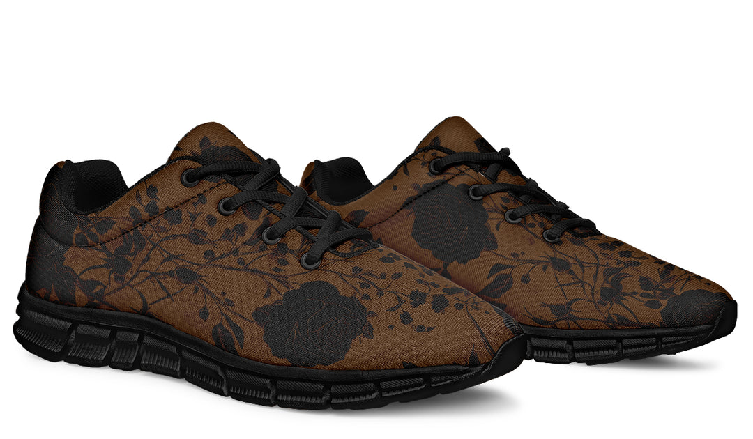 Sepia Rose Romance Athletic Sneakers