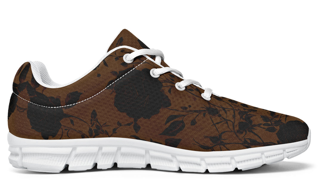 Sepia Rose Romance Athletic Sneakers