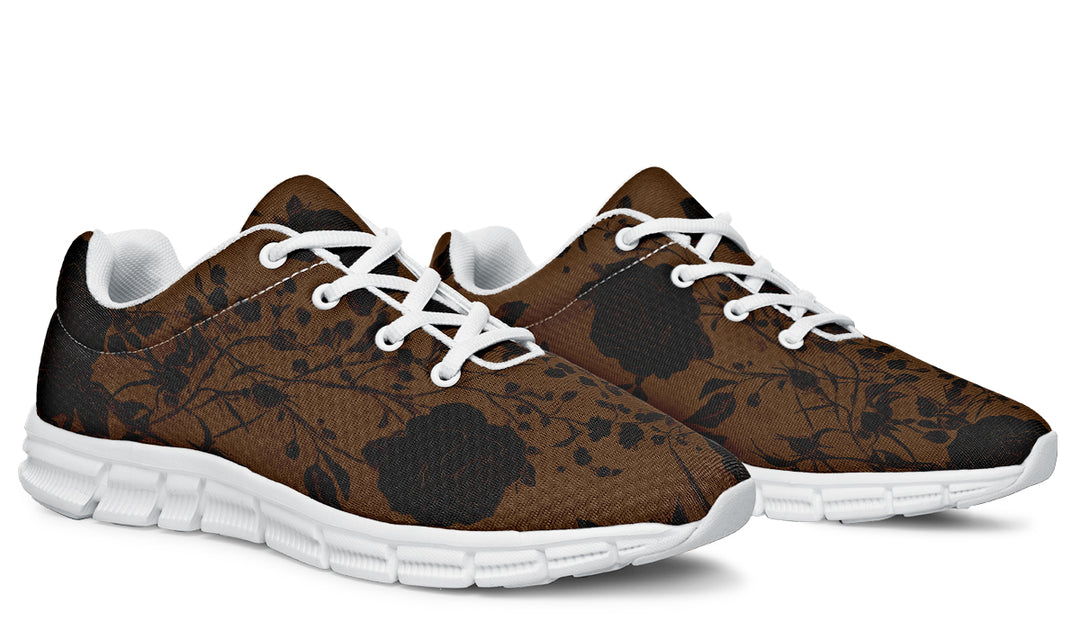 Sepia Rose Romance Athletic Sneakers