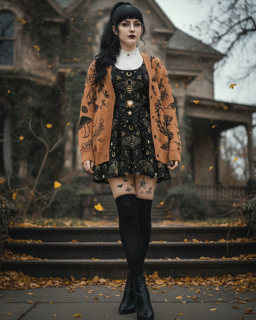 Bee Constellation Skater Dress