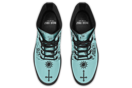 Aqua Vampire Study Boots