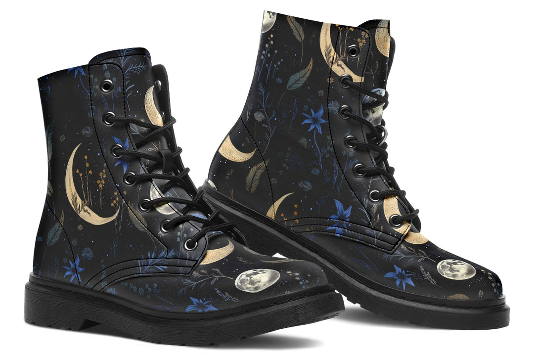 Azure Moonlit Botanica Boots