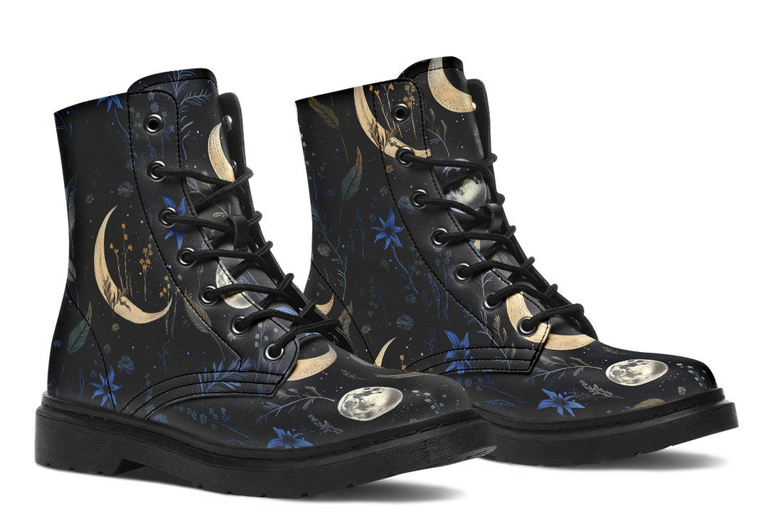 Azure Moonlit Botanica Boots